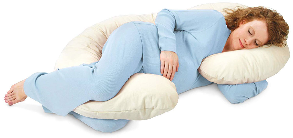 Deluxe-Snoogle-Organic-Pregnancy-Pillow